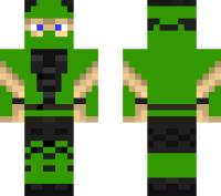 dark green ninja minecraft skin