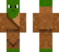 Green man minecraft skin