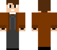 The 10th Doctor minecraft skin