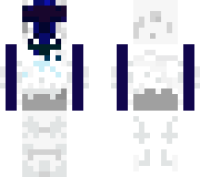 stormtrooper BLUE minecraft skin