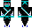 Blue and White Ninja
