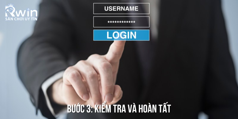 Sau khi đã hoàn tất, hãy kiểm tra lại và kết thúc quá trình đăng ký