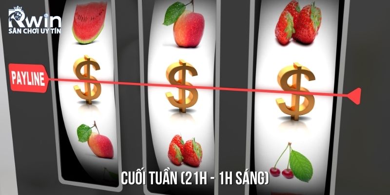 Lựa chọn cuối tuần để chơi nhưng phải đúng khung giờ nổ hũ