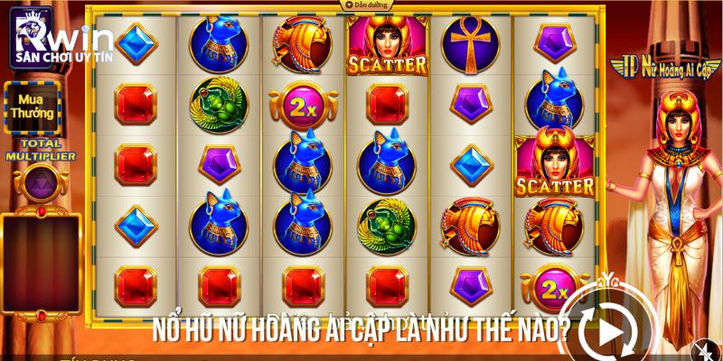 Giới thiệu về game quay nổ hũ nữ hoàng ai cập