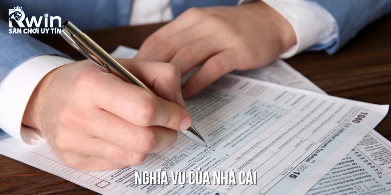 Nghĩa vụ của nhà cái RWIN đối với các quy định được thiết lập